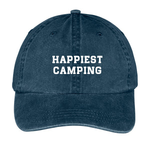 Happiest Camping Hat - Snapback Cap For Unisex - Cotton Cap Online  